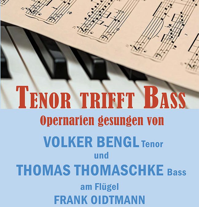 Akademie empfiehlt: Tenor trifft Bass